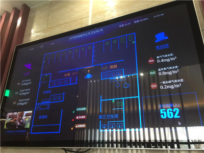 推進智慧化建設(shè) 涇河新城打造五星級示范廁所